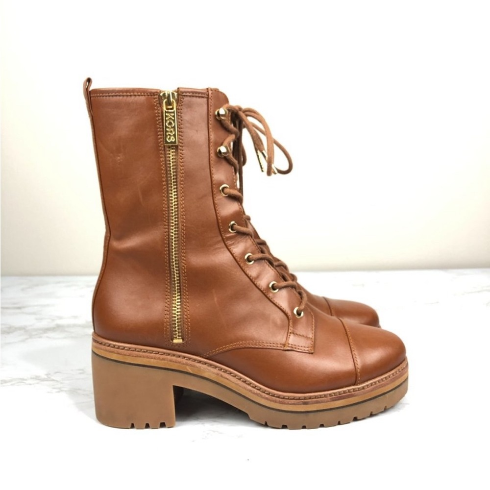 Like NEW MICHAEL Michael Kors Anaka Combat Boot